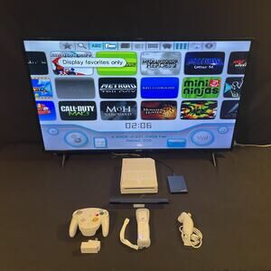 Nintendo Wii 1TB HDMI White Wii Mote White Wireless Controller +Accessories